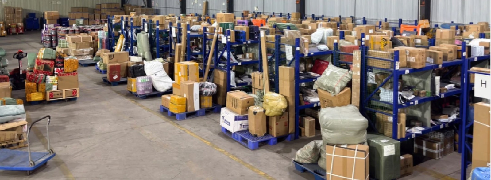 Cargo consolidation area — TrackTracing